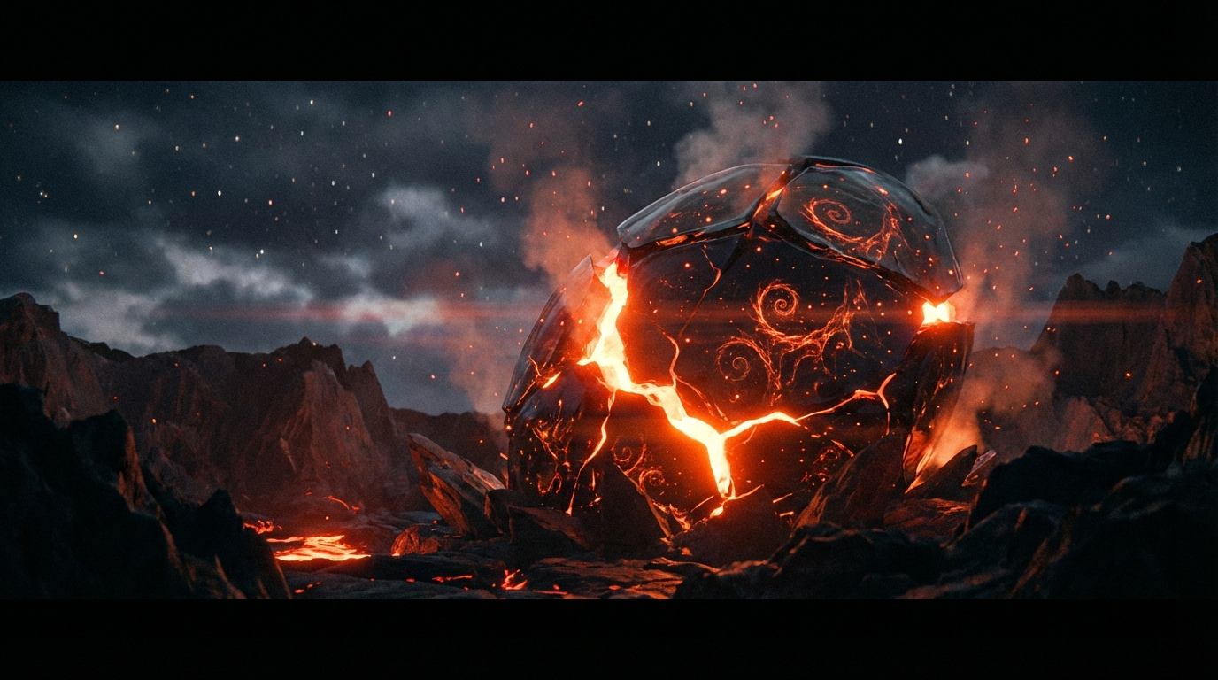 The Cinder Chrysalis — Fire Physics of Information