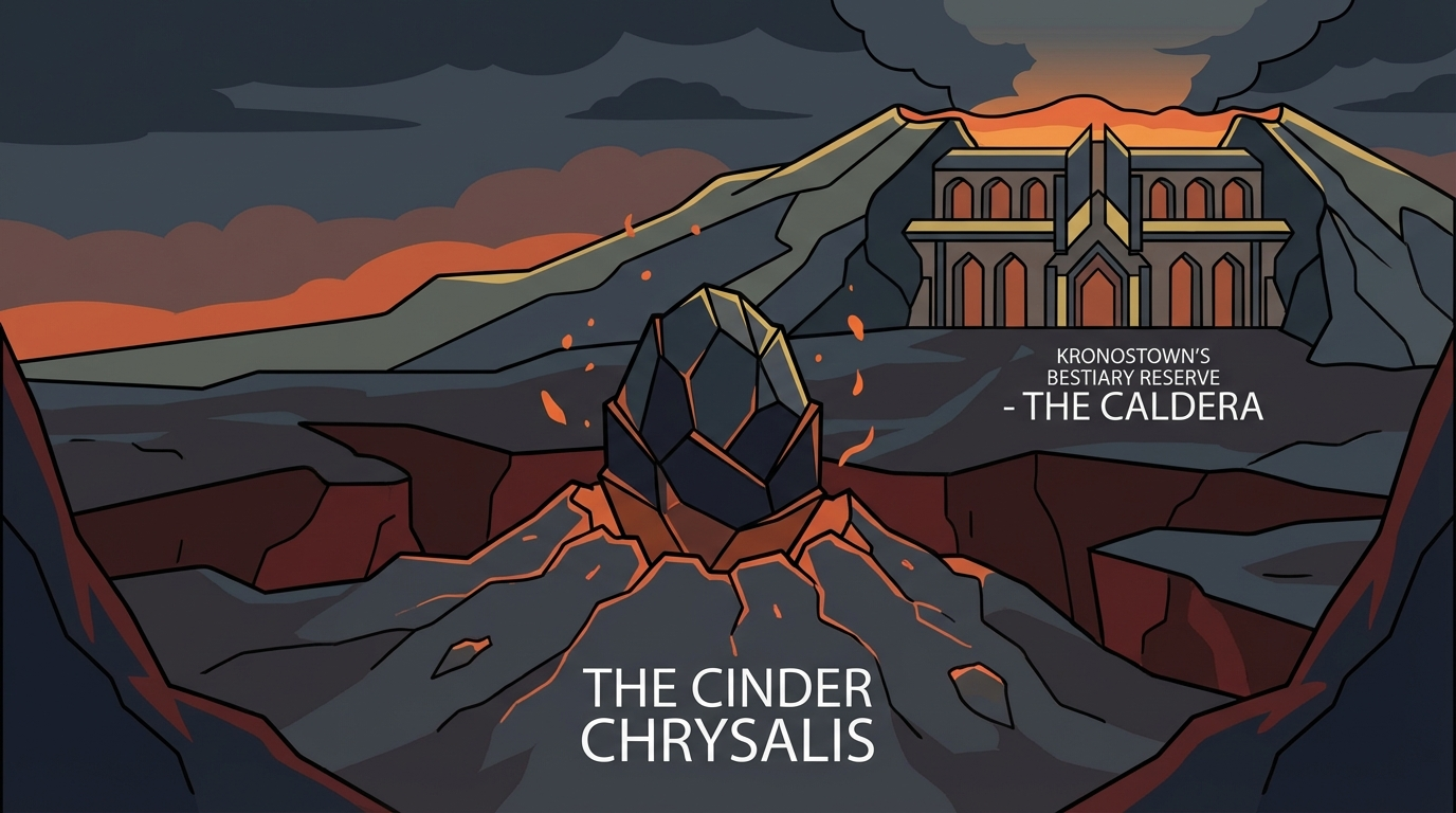 The Cinder Chrysalis — A Living Creature