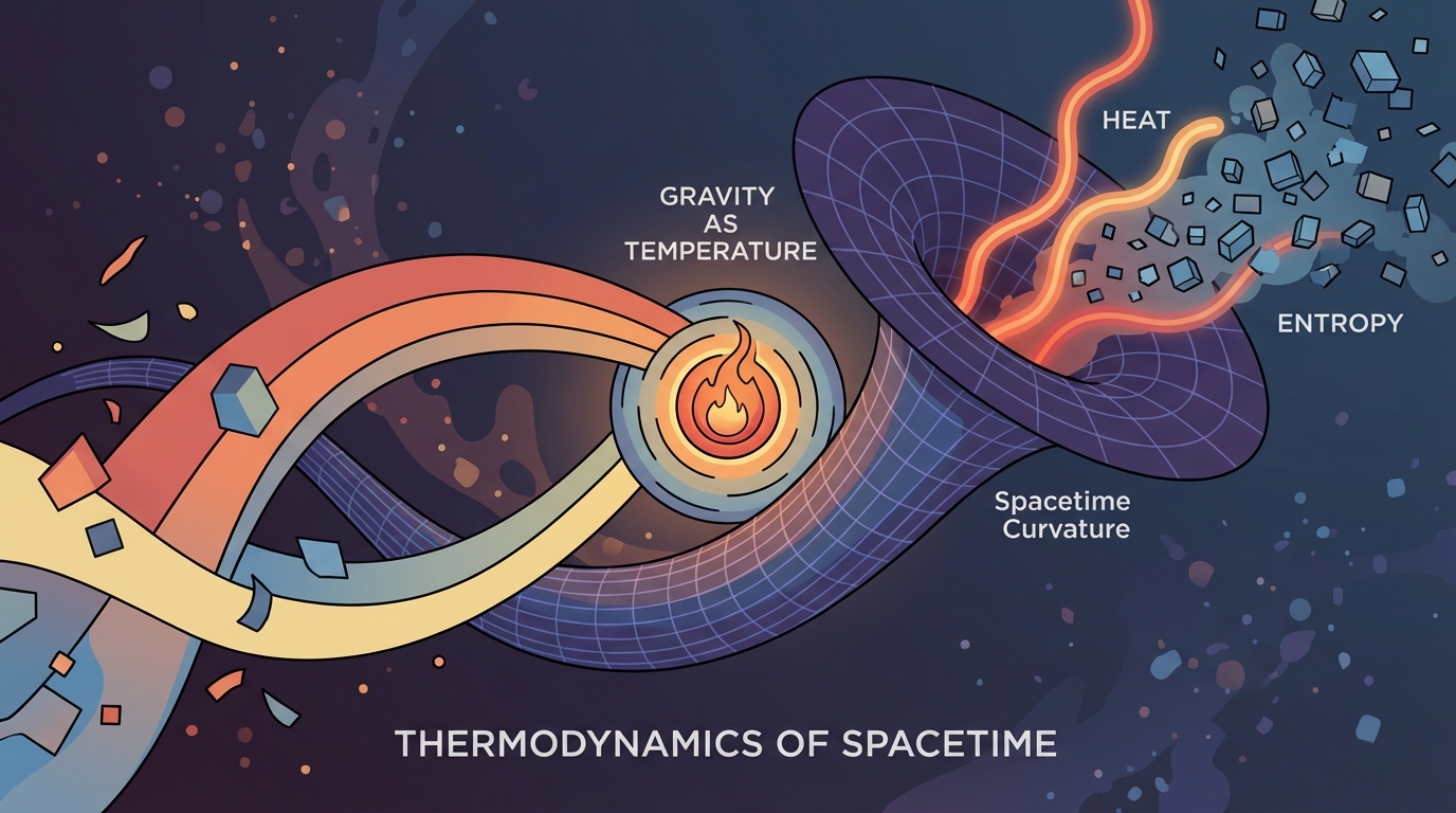 Jacobson: General Relativity Falls Out of Thermodynamics