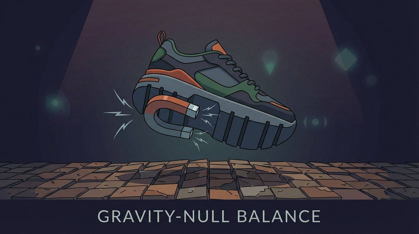 The Shoe, the Magnet, and the Floor