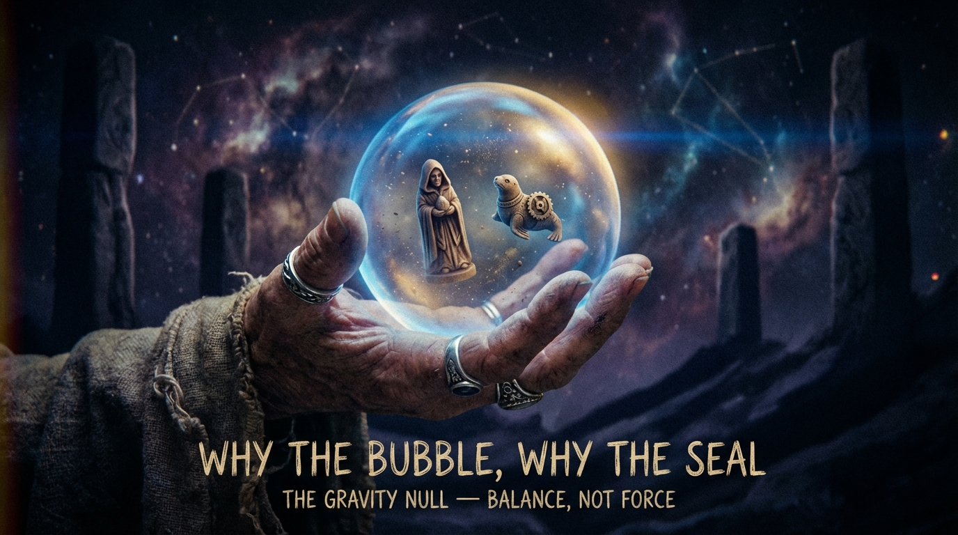 Why the Bubble, Why the Seal
