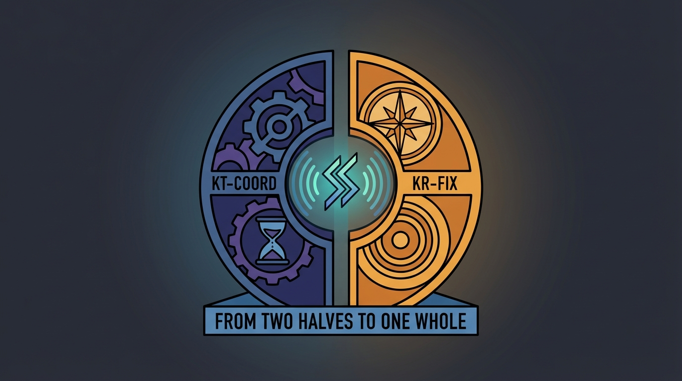From Two Halves to One Whole
