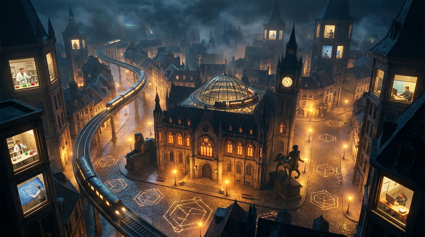 Kronos Town — The City That Runs My AI