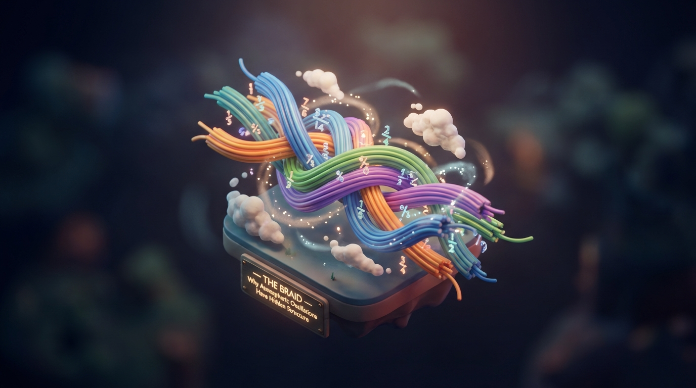 The Braid — Why Atmospheric Oscillations Have Hidden Structure