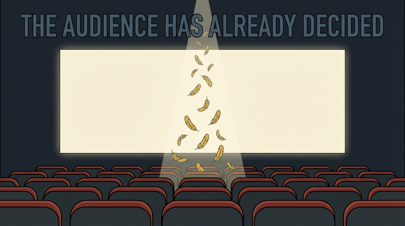 The Audience Has Already Decided