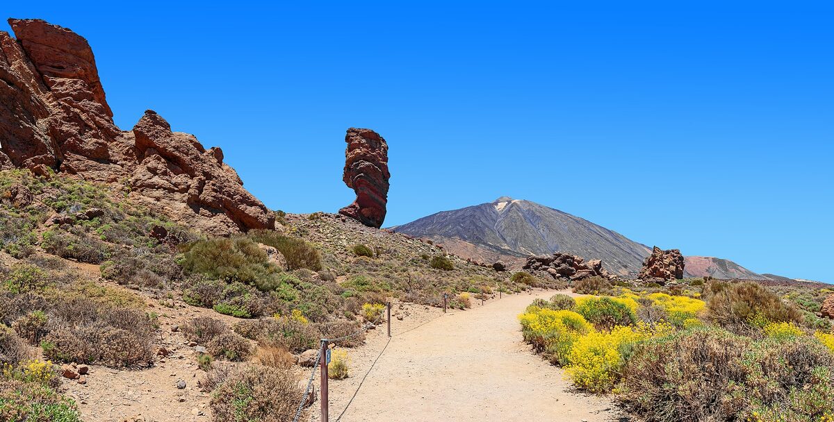 Caldera de las Cañadas with Teide behind, Tenerife