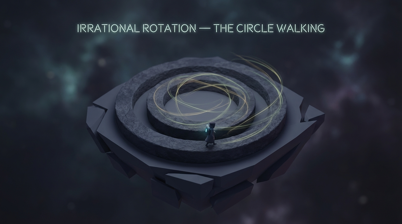 Irrational Rotation — The Circle Walking