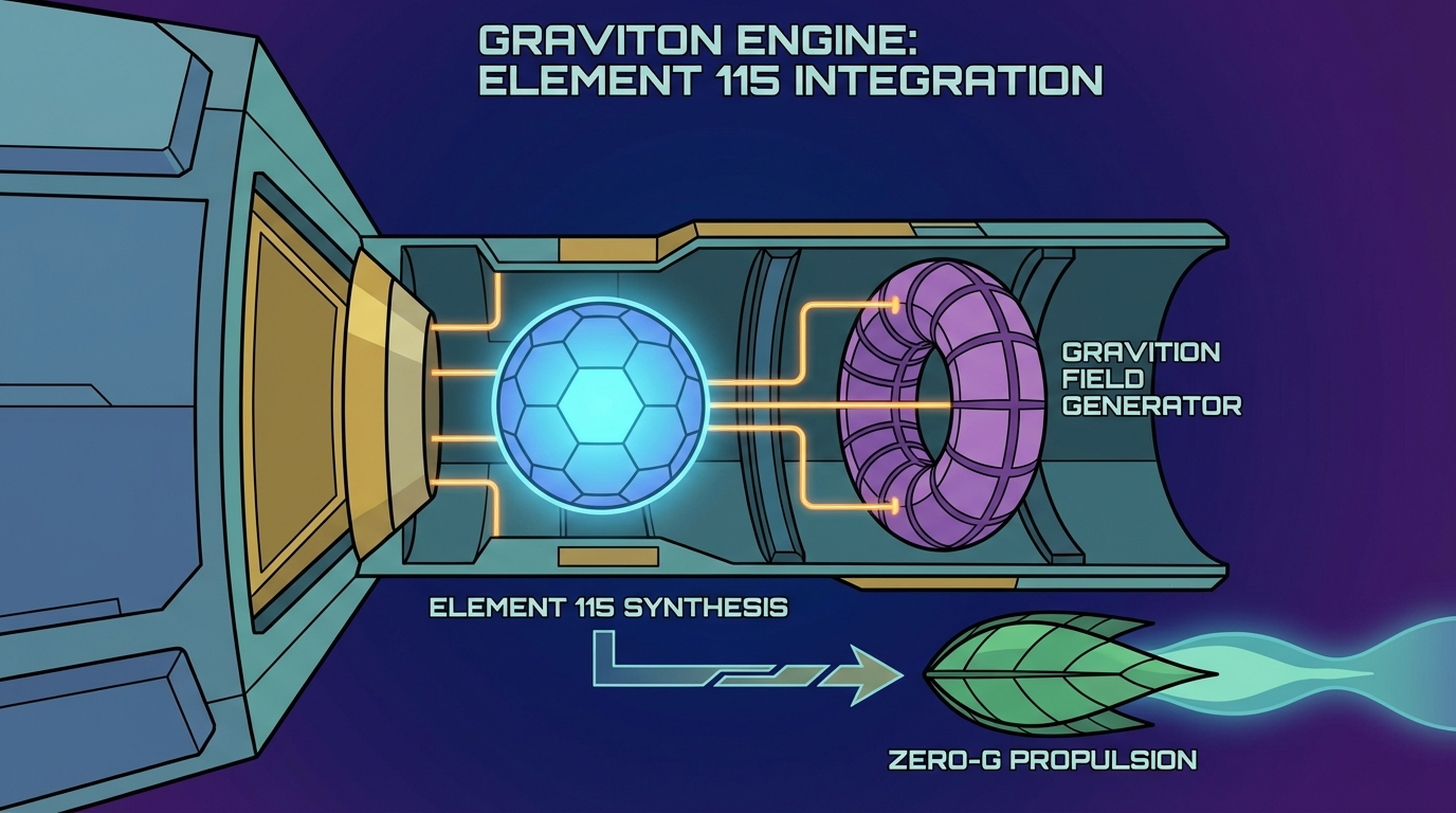 The Graviton Engine — Full Assembly Picture