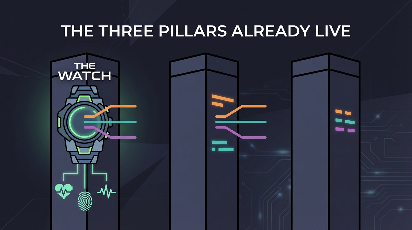 The Three Pillars Already Live