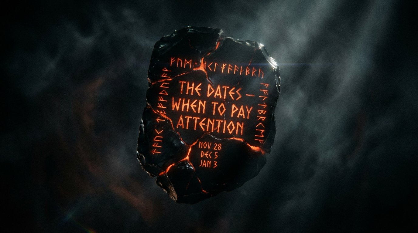 The Dates — When to Pay Attention